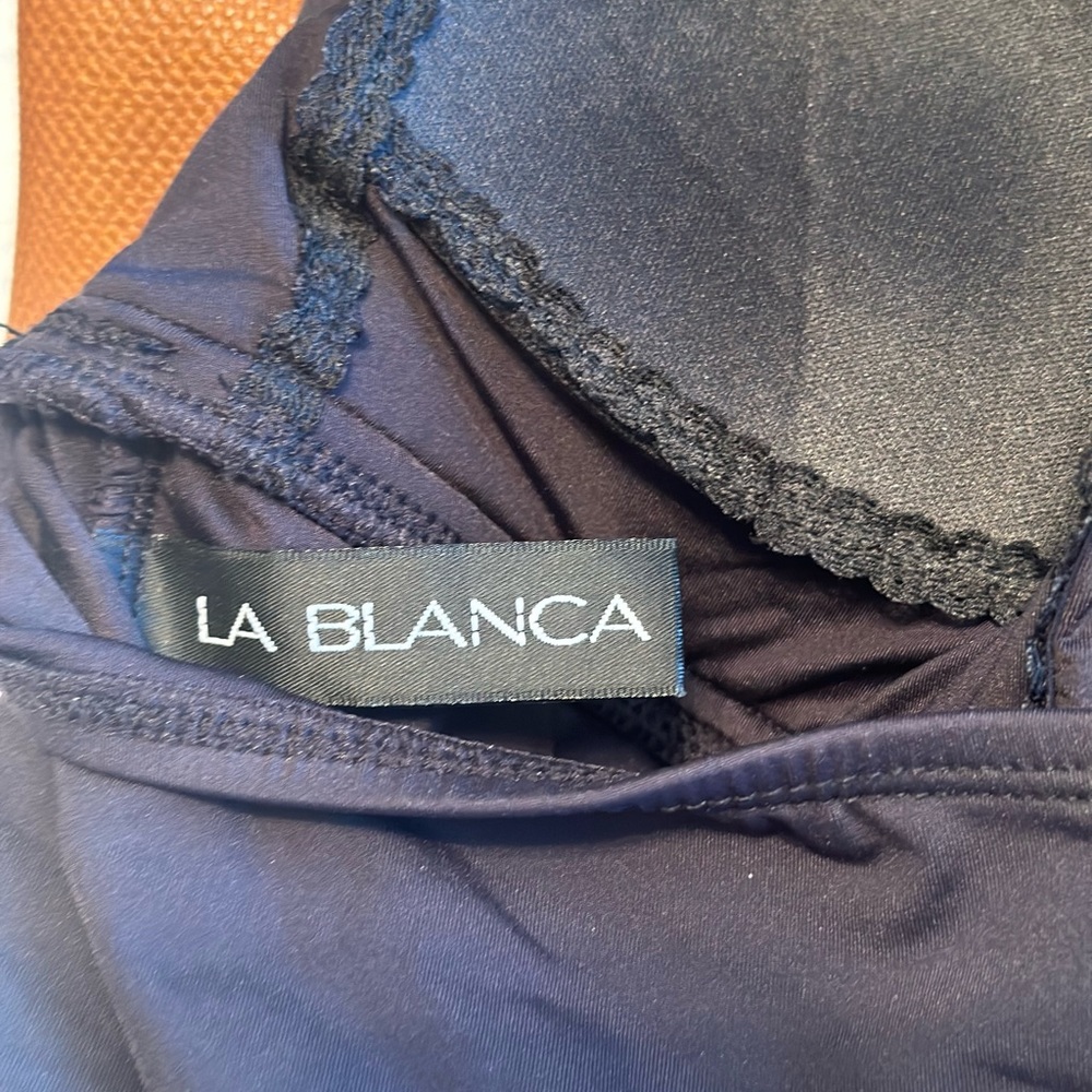 - La Blanca black one piece swim suit size 12 - Picture 10 of 10